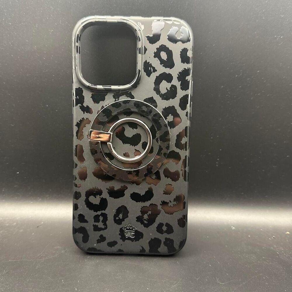 Velvet Black and Grey Phone-cases